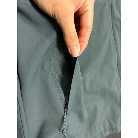 Kuhl Women's Bandita Lightweight Front Zip Jacket Gray Stowable Hood UPF 50 Sz S - Picture 5 of 14